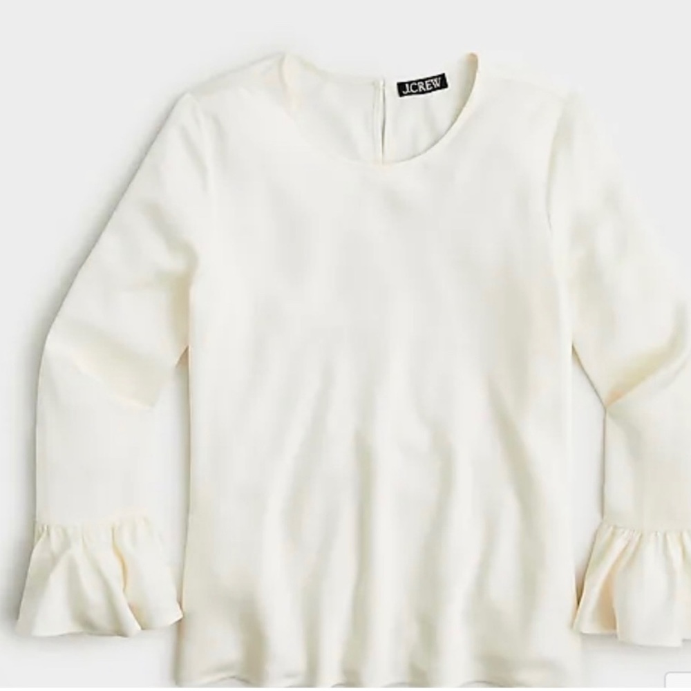 J Crew Cream colored Top / blouse